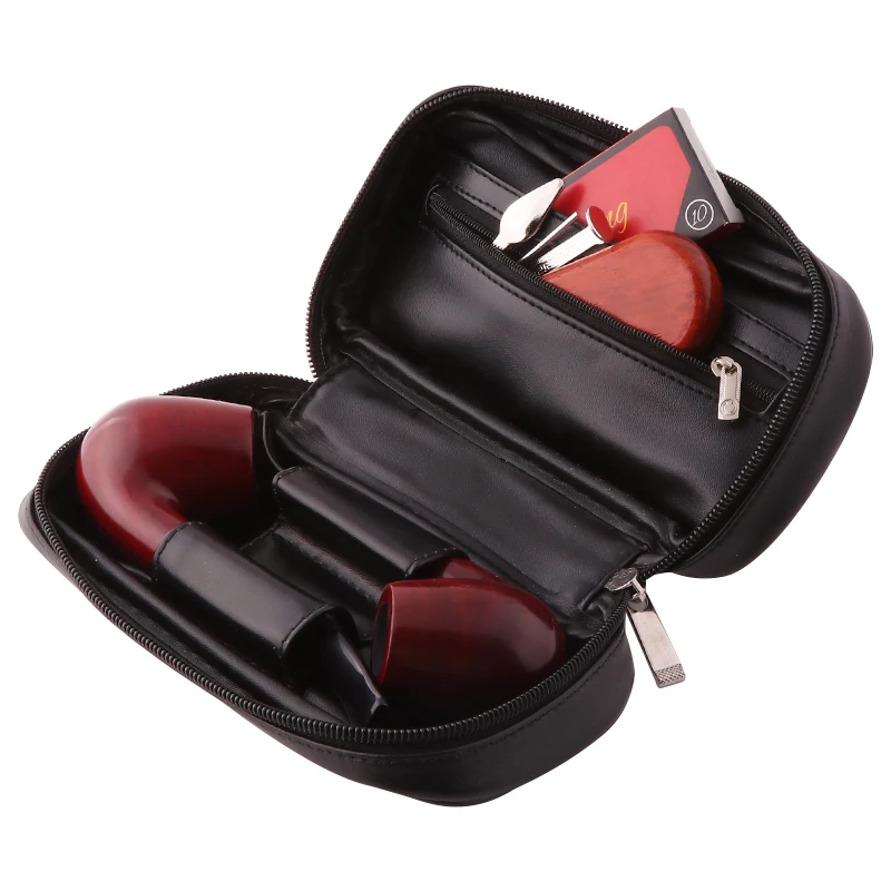 Bagpipe Practice Chanter - Weiche PU Leder Tasche Kupplung für