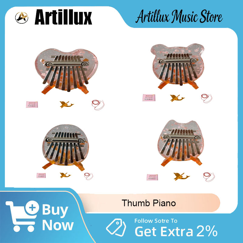 Musical Instrument Kids - Artillux Daumenklavier Brandneu und Hochwertig 8