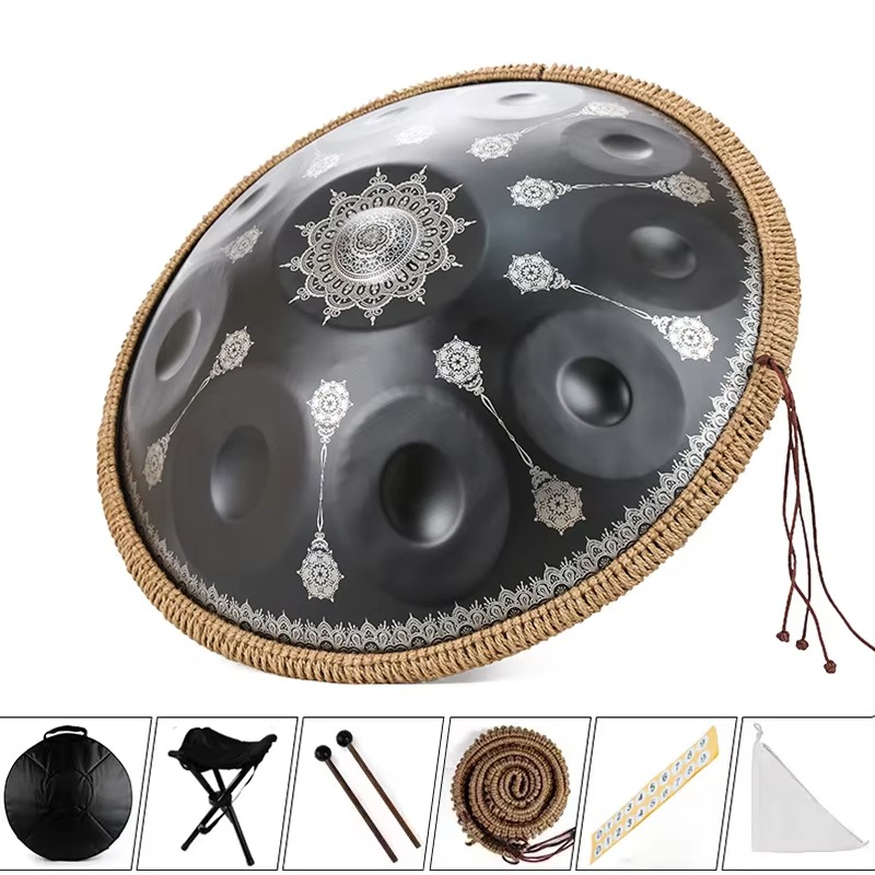 Musical Instrument Drum - Handpan Trommel Hirschgebrüll 440 Hz 432