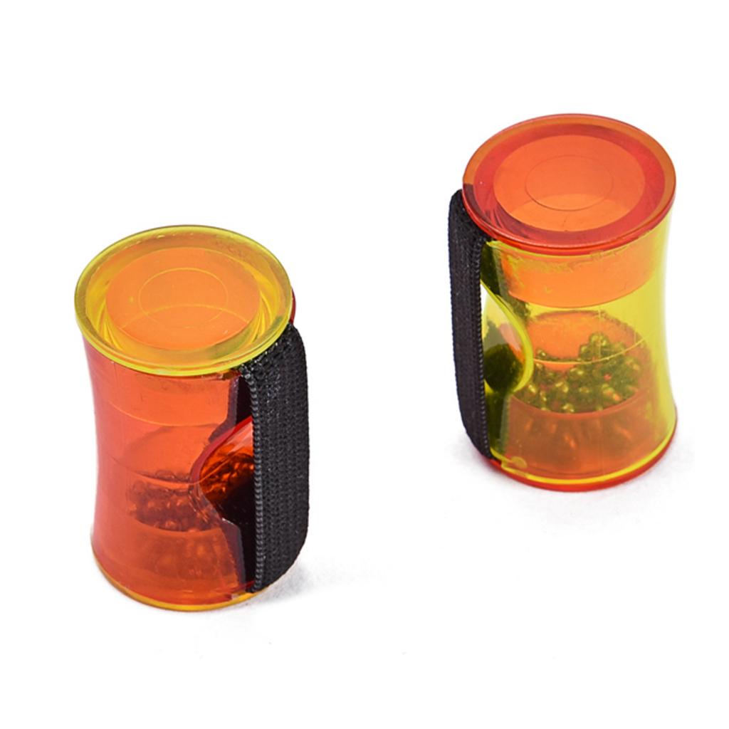 Musical Instrument Cajon - Finger Shaker Rhythmus-Sandmusikinstrument Handperkussion für Ukulele,