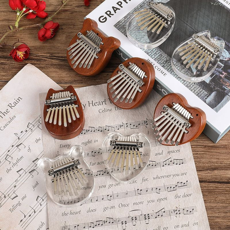 Musical Instrument Kids - 5*7cm 8Key Kalimba Daumen Klavier Geschenke