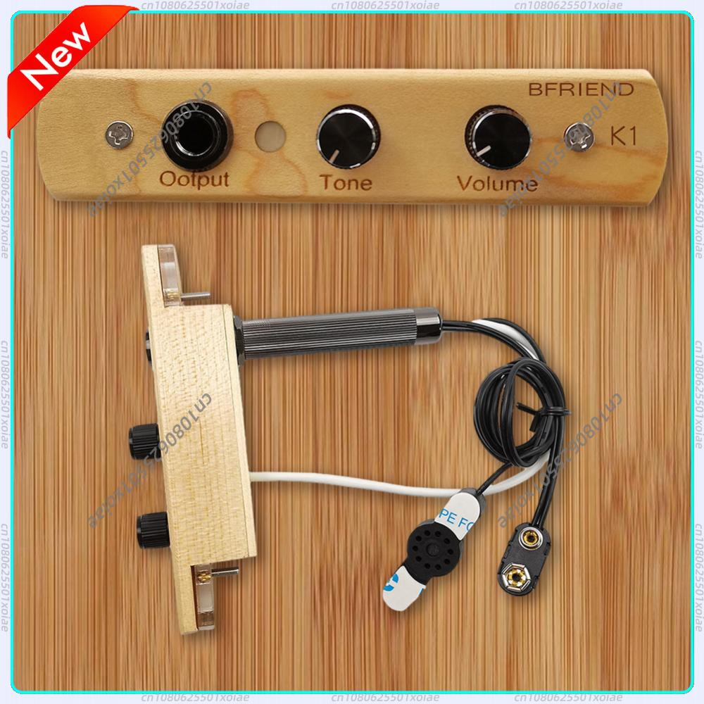 Musical Instrument Cajon - Cajon Box Drum Vorverstärker/Tonabnehmer mit Ton-
