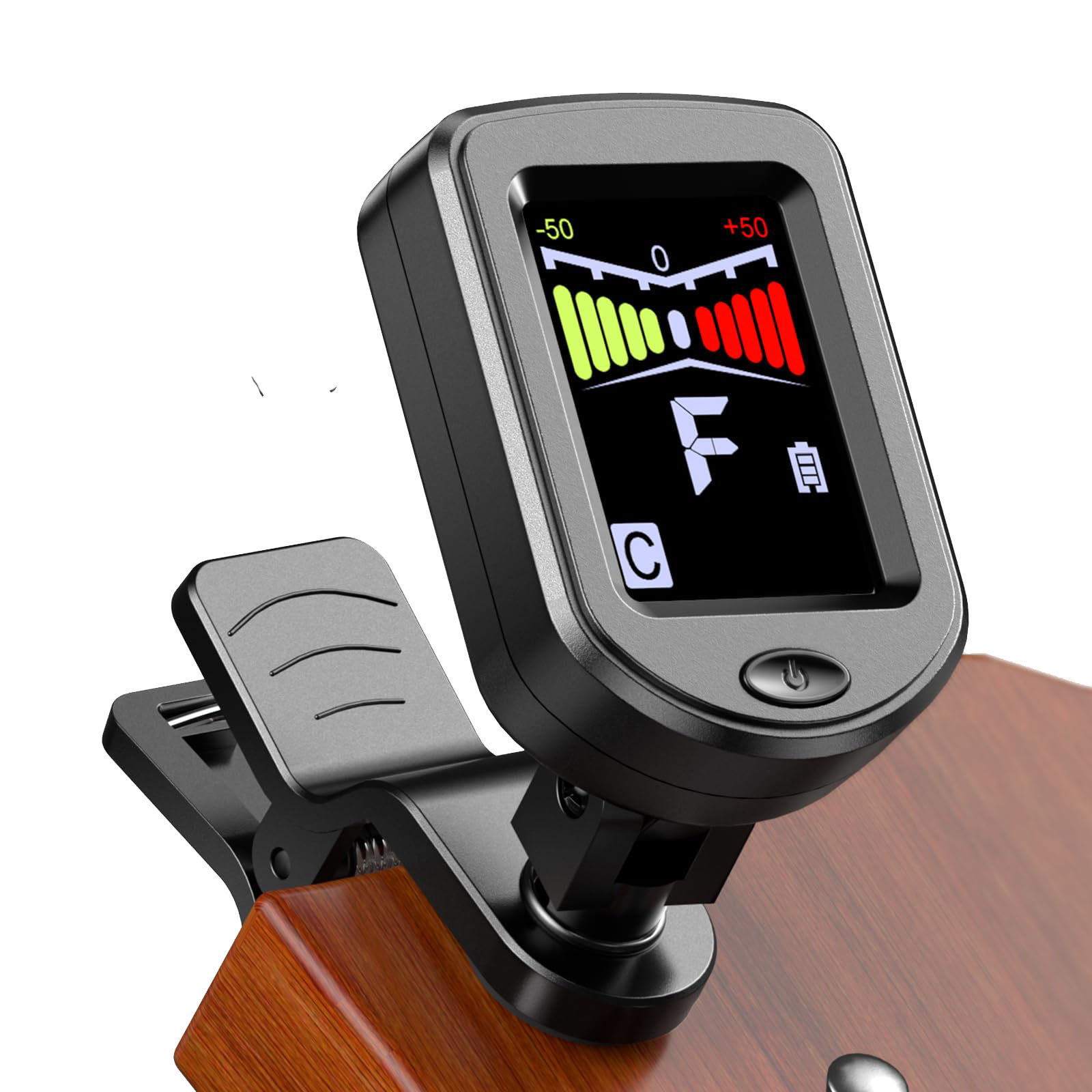 Musical Instrument Organ - Gitarren-Stimmgerät zum Aufstecken mit normalem/Farbbildschirm 360°