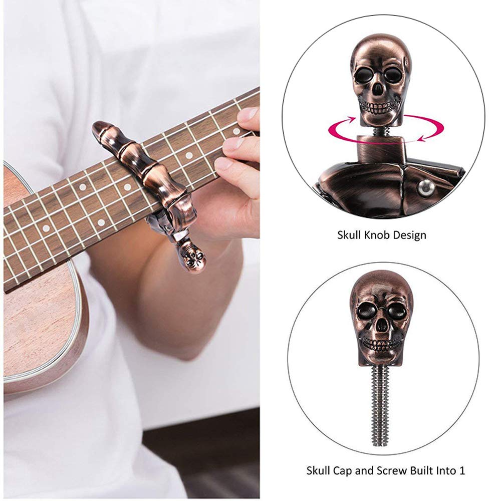 Gitarren-Capo Totenkopf-Capo f – Musical Instrument Organ Bewertung und Preis