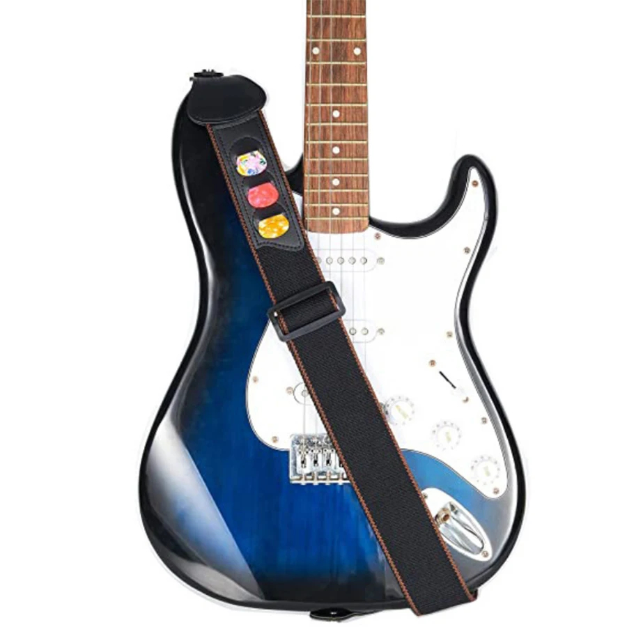 7 Teile/satz Gitarrengurt Schw – Musical Instrument Organ Bewertung und Preis