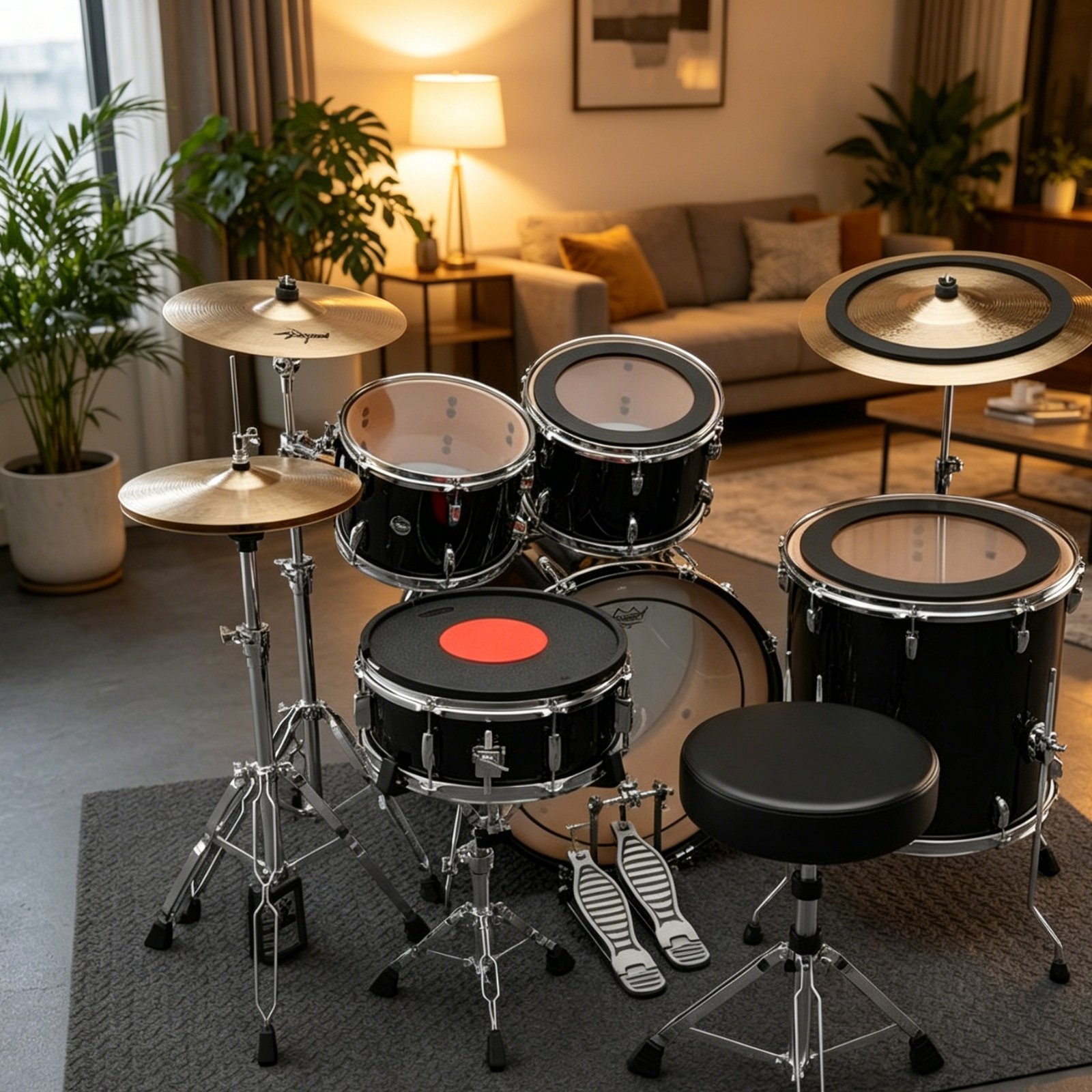 Gummi-Trommel- und Becken-Dämp – Musical Instrument Drum Bewertung und Preis