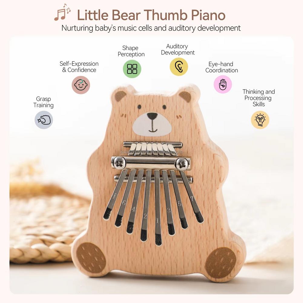 8-Tasten Mini Kalimba Tragbare – Musical Instrument Kids Bewertung und Preis