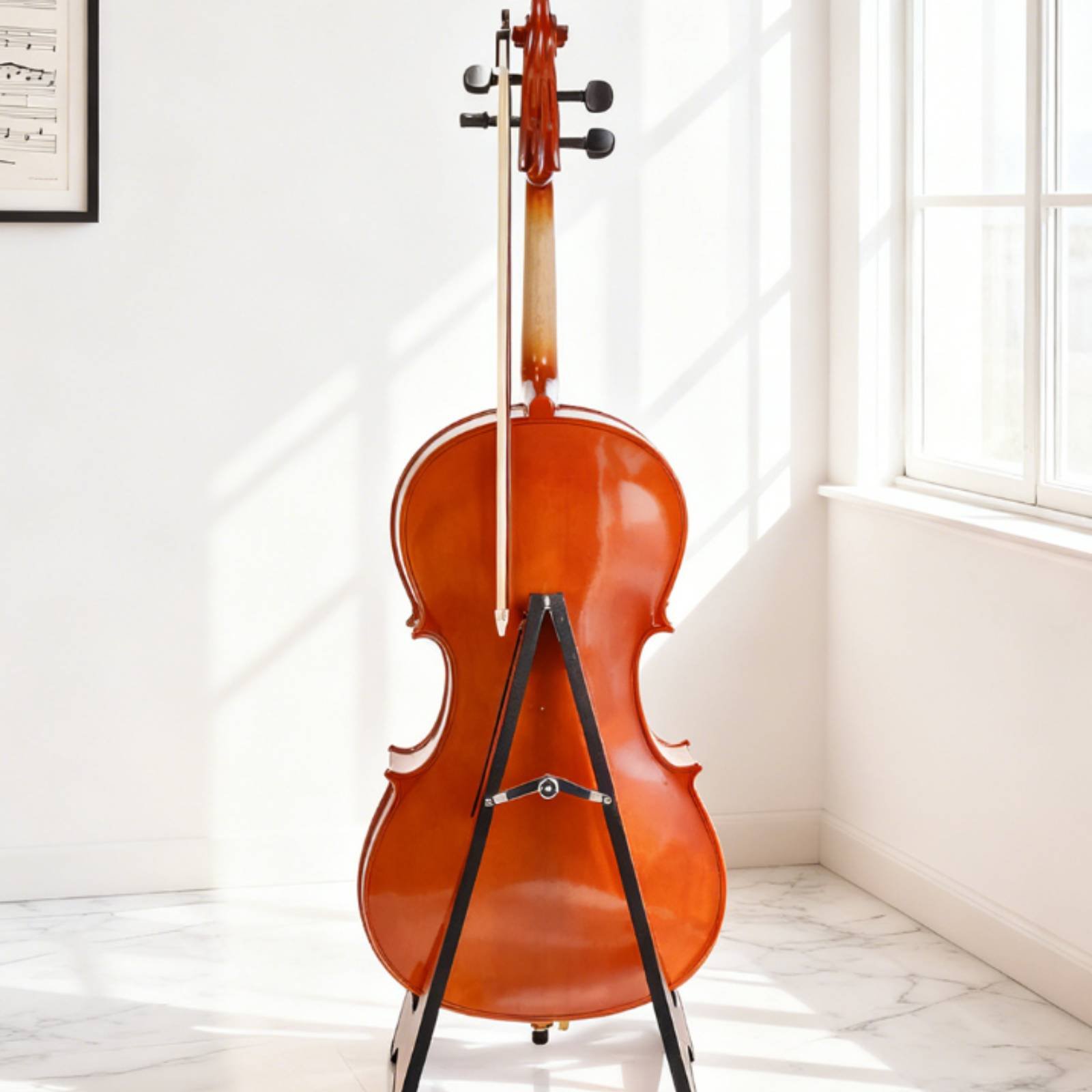 Bodenstehender Cello-Ständer,  – Musical Instrument Cello Bewertung und Preis