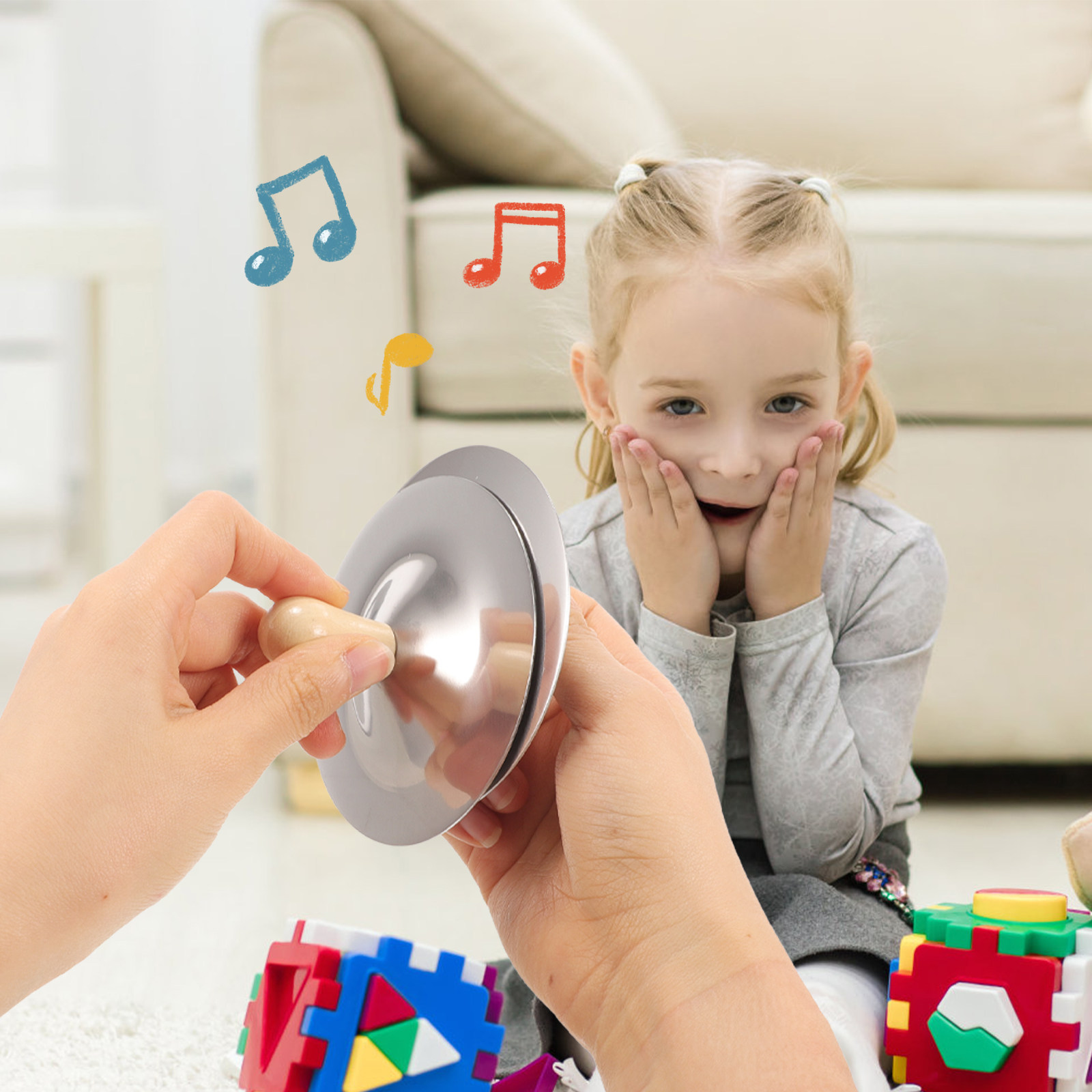 2 Stück kleine Fingerzimbeln f – Musical Instrument Kids Bewertung und Preis